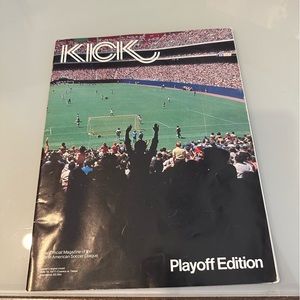 Kick magazine June 19, 1977.  Article previewing Pele’s last game